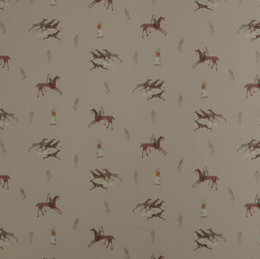 Apache Wallpaper - Sienna - Andrew Martin - KKAPASI - Premier Wallcovering