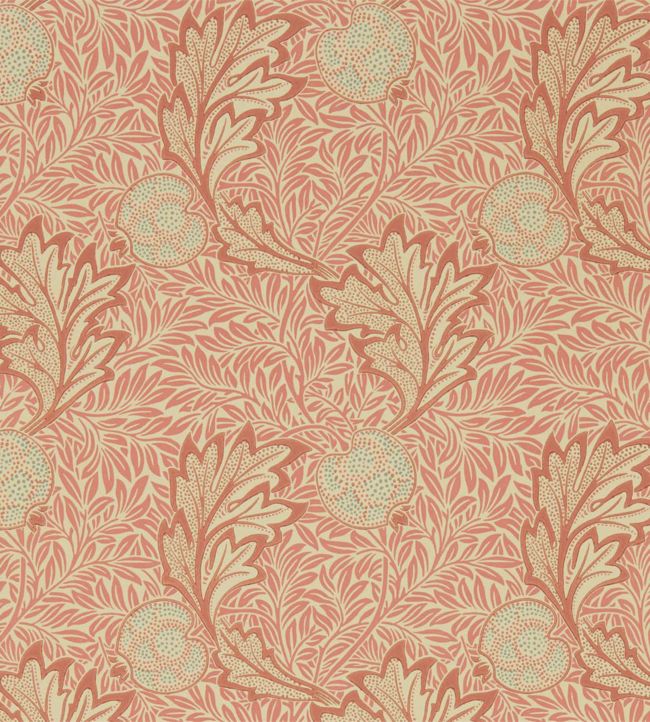 Apple Wallpaper - Rust Gold - 216688 - Morris & Co - Premier Wallcovering