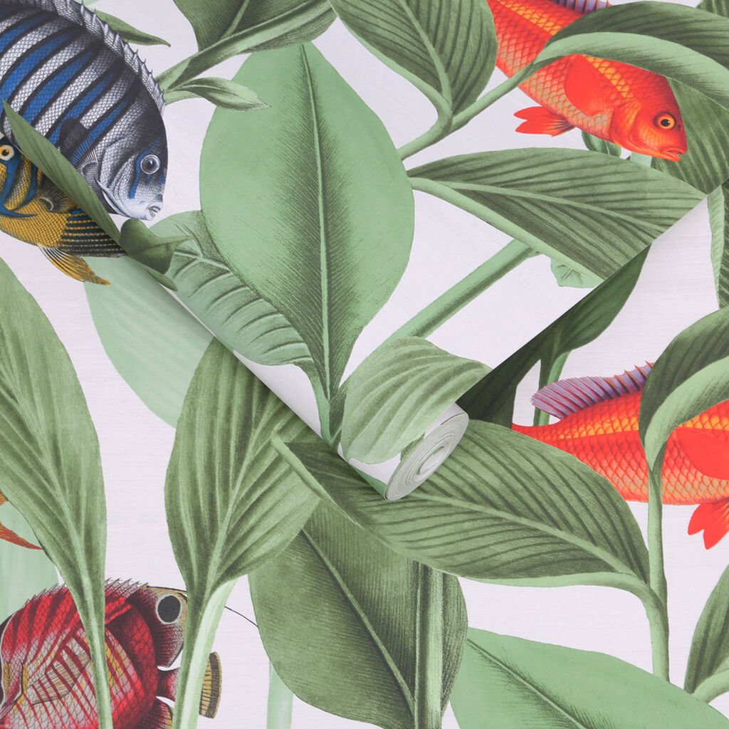 Aquarium Wallpaper - Lush - Graham & Brown - 113938 - Premier Wallcovering