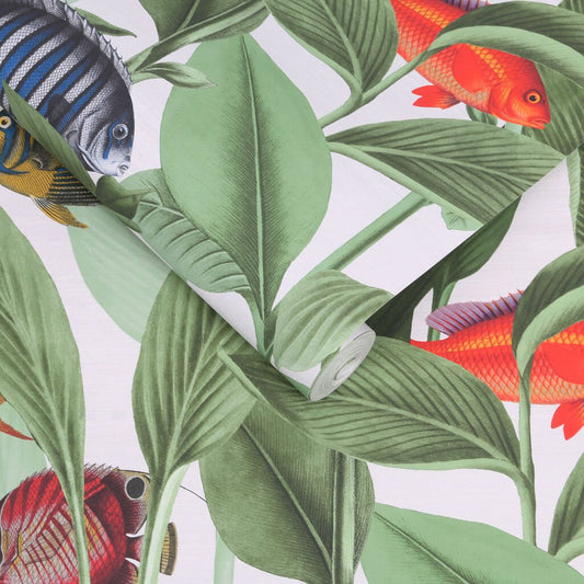 Aquarium Wallpaper - Lush - Graham & Brown - 113938 - Premier Wallcovering