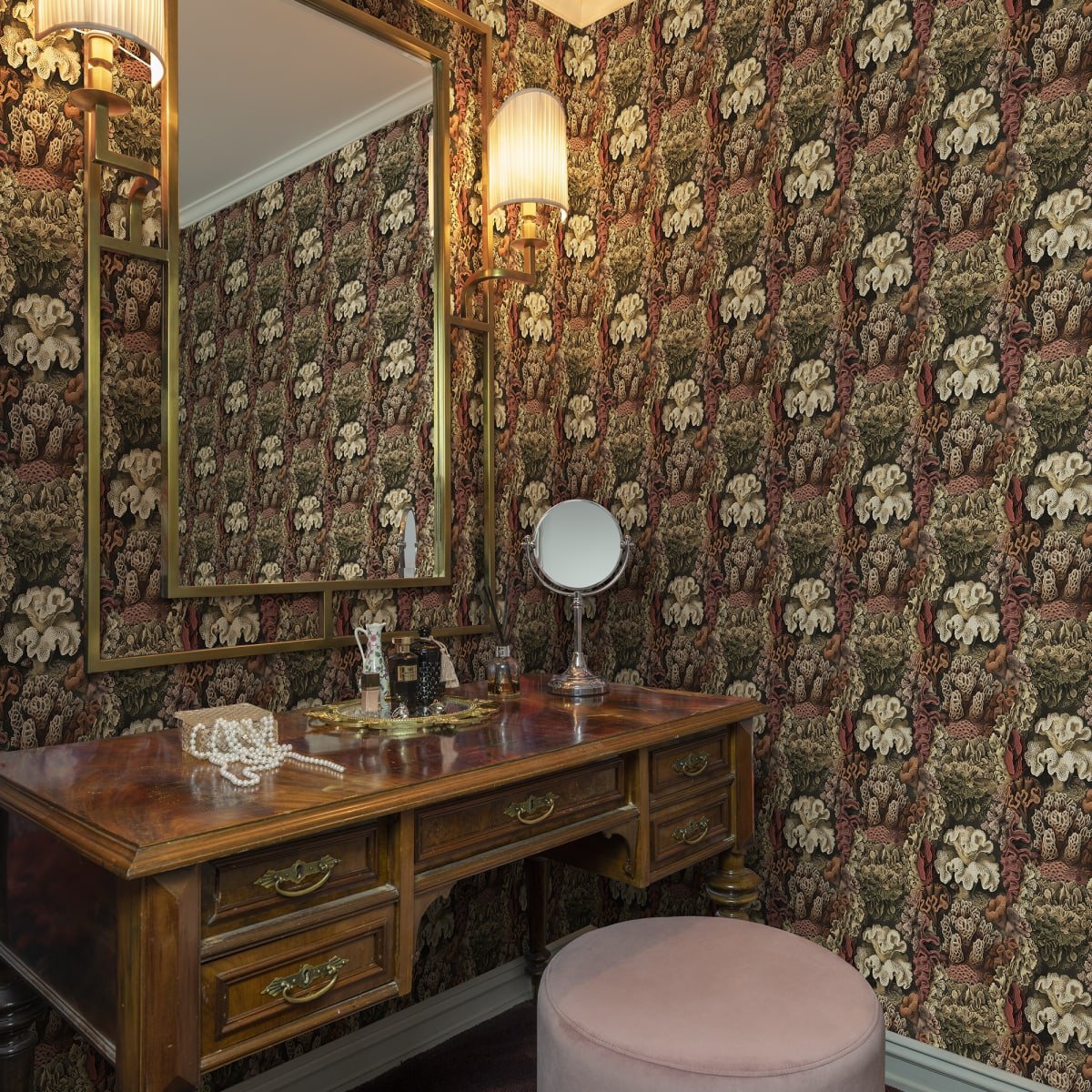 Aquila Wallpaper - Rust - Rebel Walls - R17482 - Premier Wallcovering