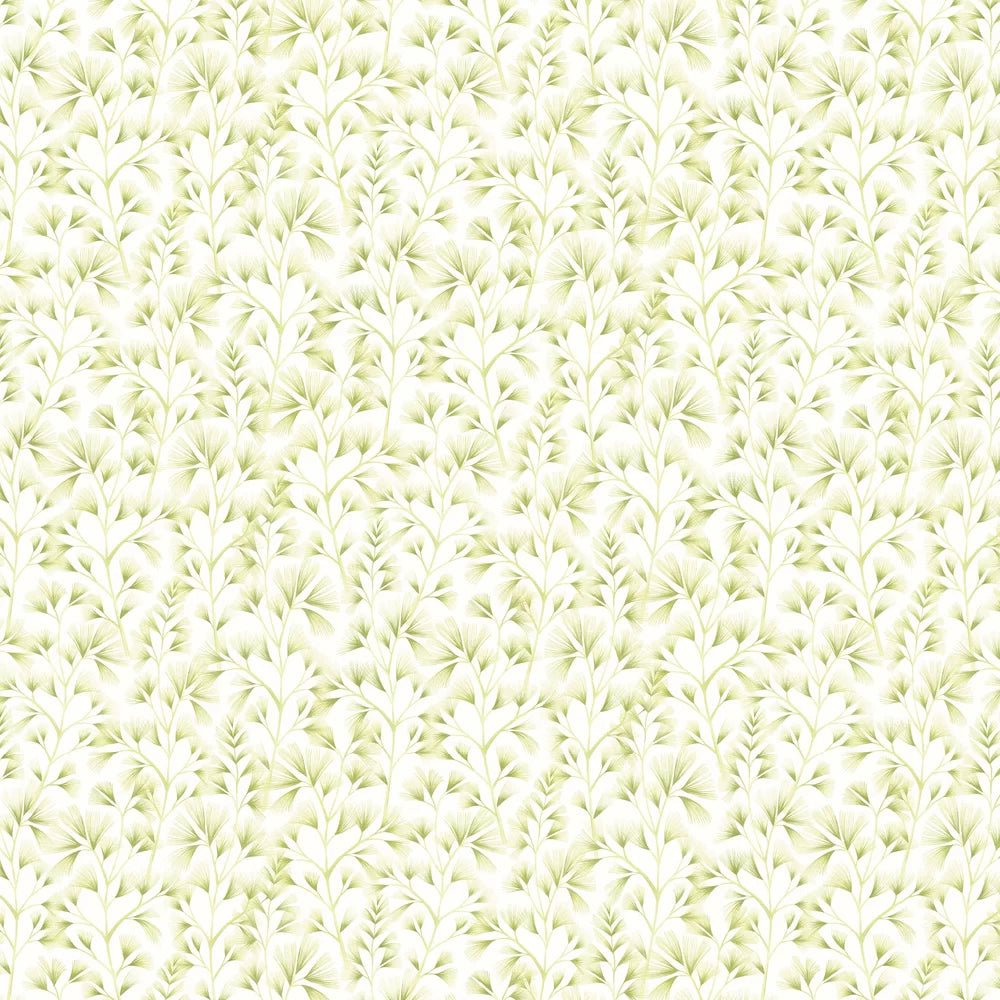 Arabella Wallpaper - Green Cream - Ohpopsi - JRD50120W - Premier Wallcovering