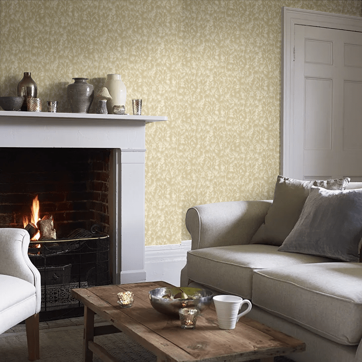 Arabella Wallpaper - Toffee - Ohpopsi - JRD50116W - Premier Wallcovering