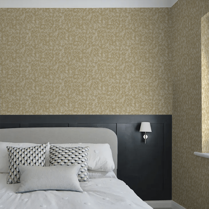 Arabella Wallpaper - Toffee - Ohpopsi - JRD50116W - Premier Wallcovering
