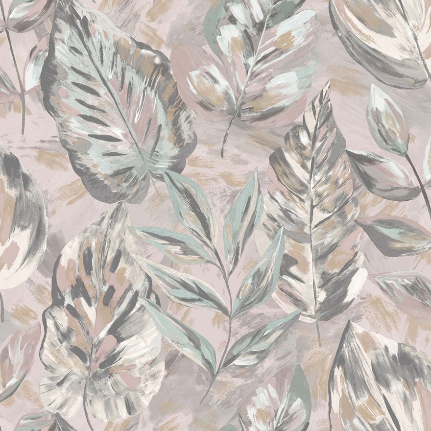 Aralia Wallpaper - Pink - Holden Décor - 36113 - Premier Wallcovering