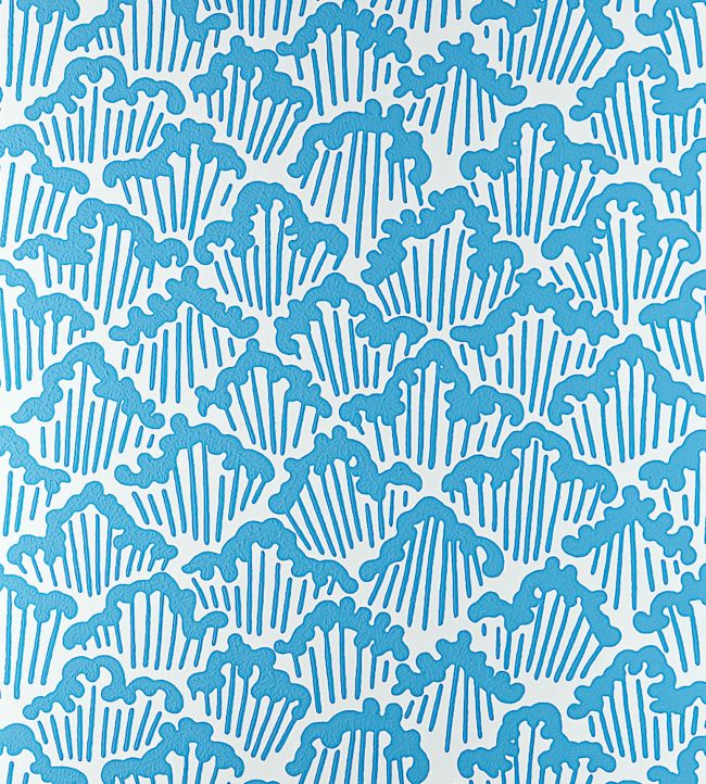 Aranami Wallpaper - Pavilion Blue - 4604 - Farrow & Ball - Premier Wallcovering