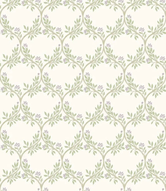 Arber Wallpaper - Green - Nina Campbell - NCW4495 - 02 - Premier Wallcovering