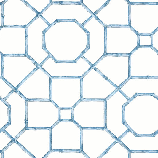 Arbor Wallpaper - Light Blue - Thibaut - T13672 - Premier Wallcovering