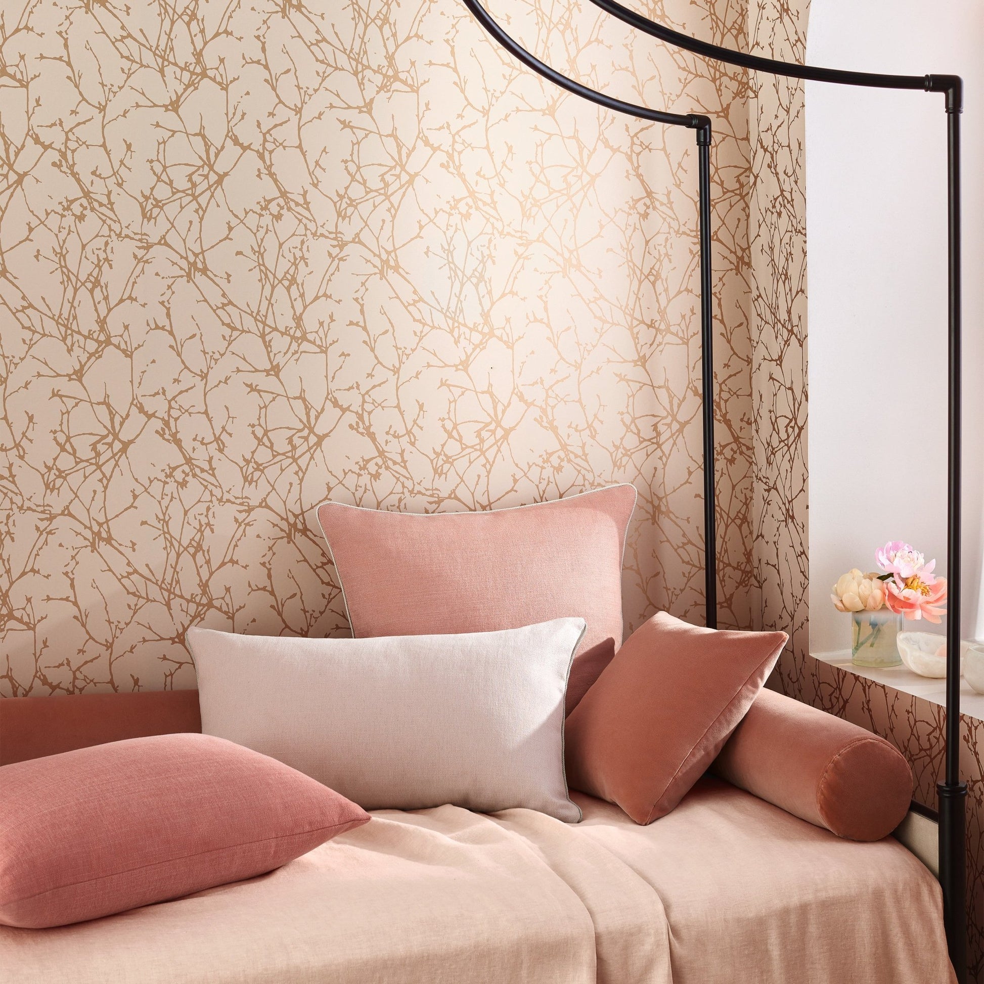 Arbor Wallpaper - Oyster - Romo - Ottavia - W396/02 - Premier Wallcovering