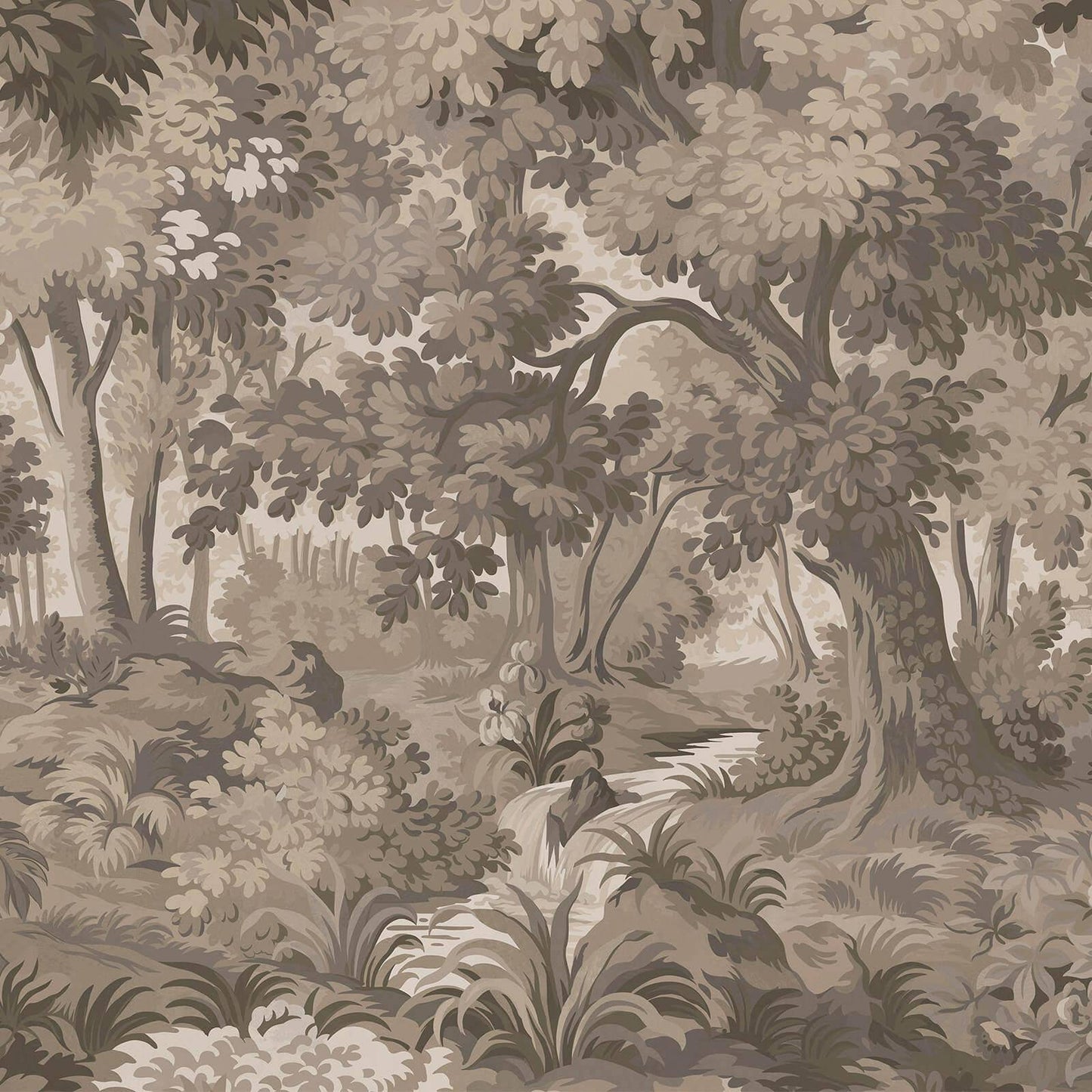 Arborea Wallpaper - Earth - House of Hackney - 1-WA-ARB-DI-TRA-XXX - Premier Wallcovering