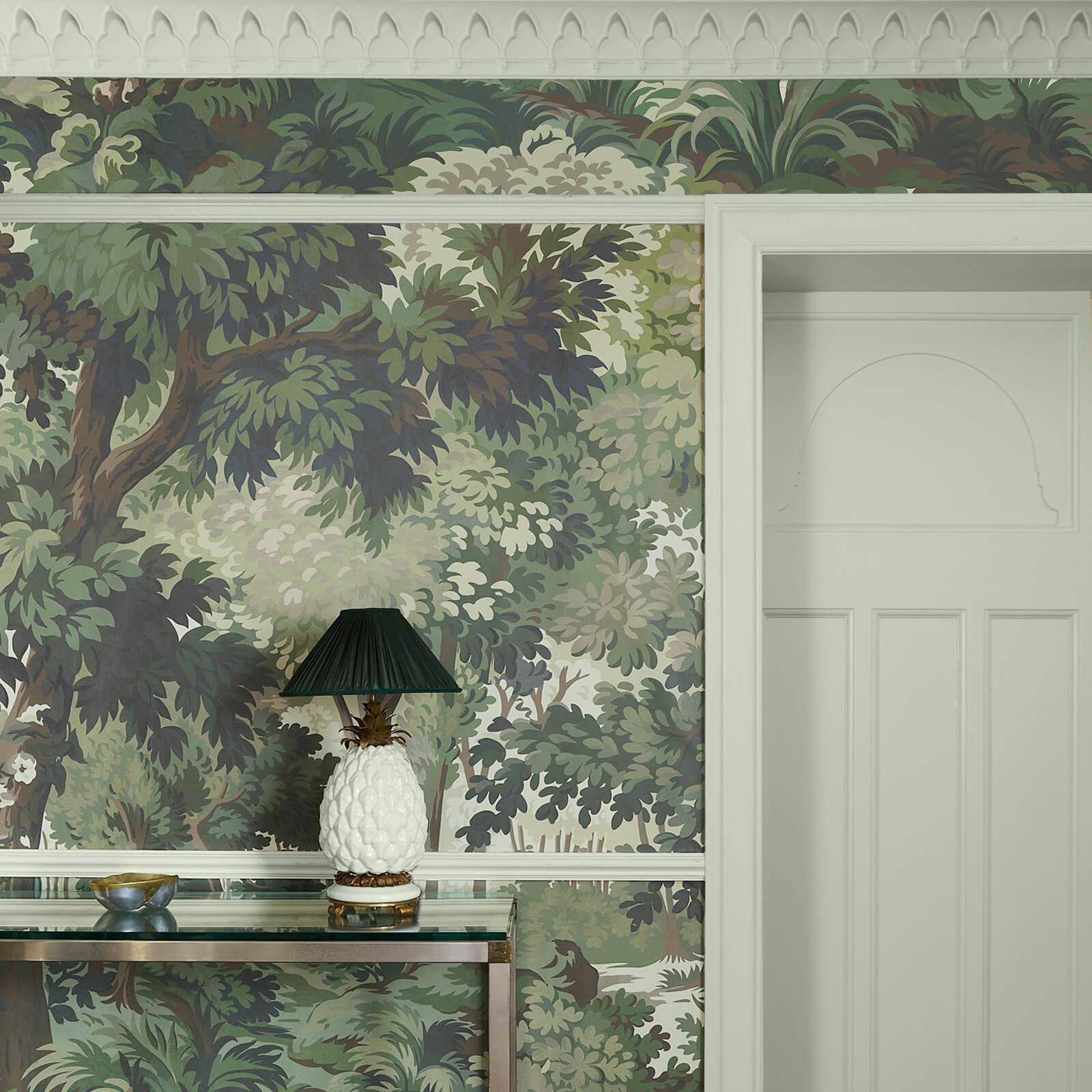 Arborea Wallpaper - Verde - House of Hackney - 1-WA-ARB-DI-VER-XXX - Premier Wallcovering