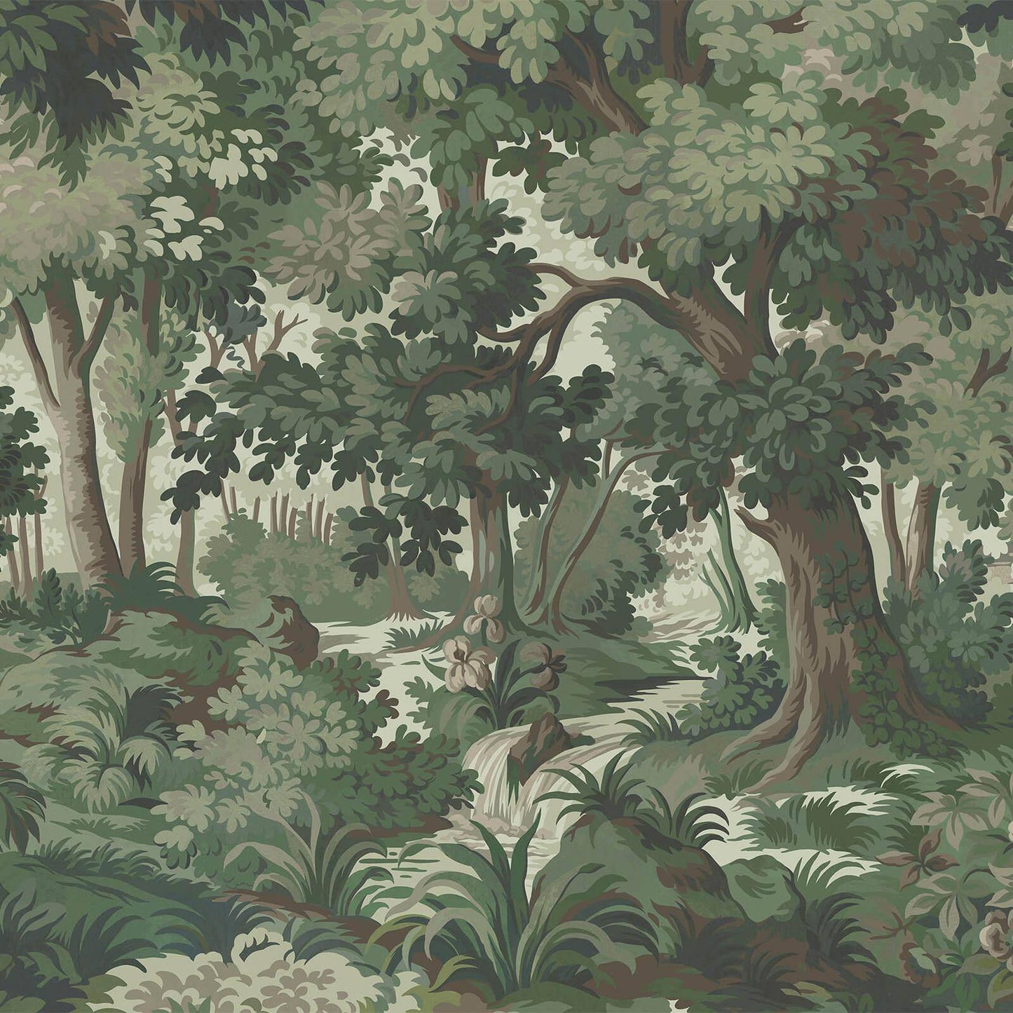 Arborea Wallpaper - Verde - House of Hackney - 1-WA-ARB-DI-VER-XXX - Premier Wallcovering