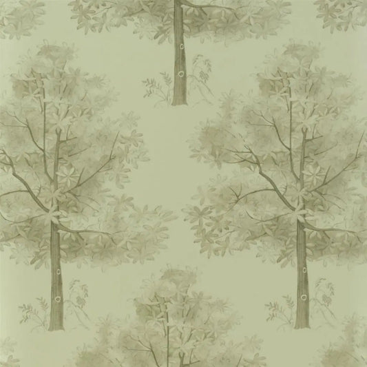 Arboretum Wallpaper - Gold - Designers Guild - Royal Collection - PQ008/02 - Premier Wallcovering