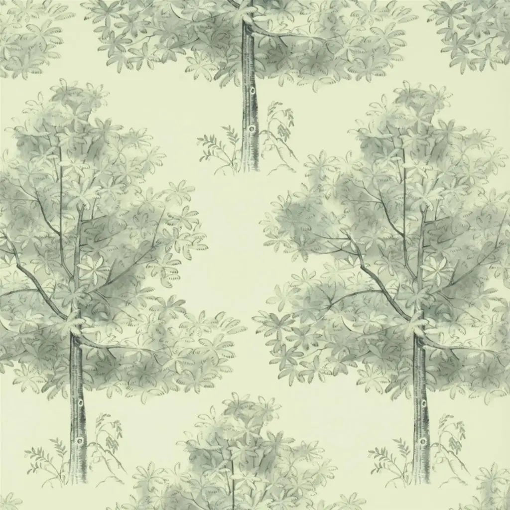 Arboretum Wallpaper - Slate - Designers Guild - Royal Collection - PQ008/01 - Premier Wallcovering