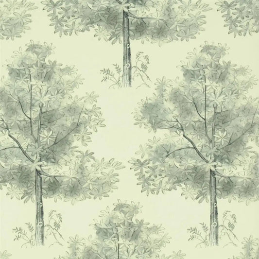 Arboretum Wallpaper - Slate - Designers Guild - Royal Collection - PQ008/01 - Premier Wallcovering