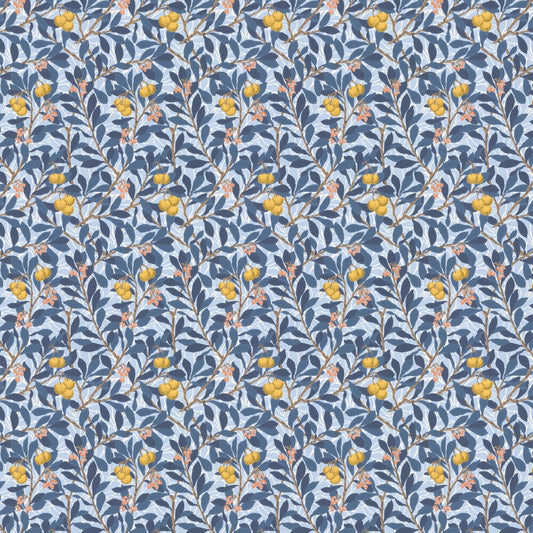 Arbutus Wallpaper - Sunflower - 217376 - Morris Wallpaper WD - Premier Wallcovering
