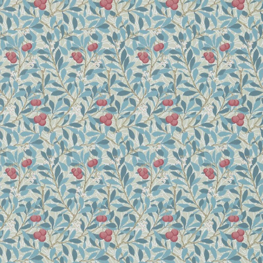 Arbutus Wallpaper - Woad/Russet - Morris & Co - 216809 - Premier Wallcovering
