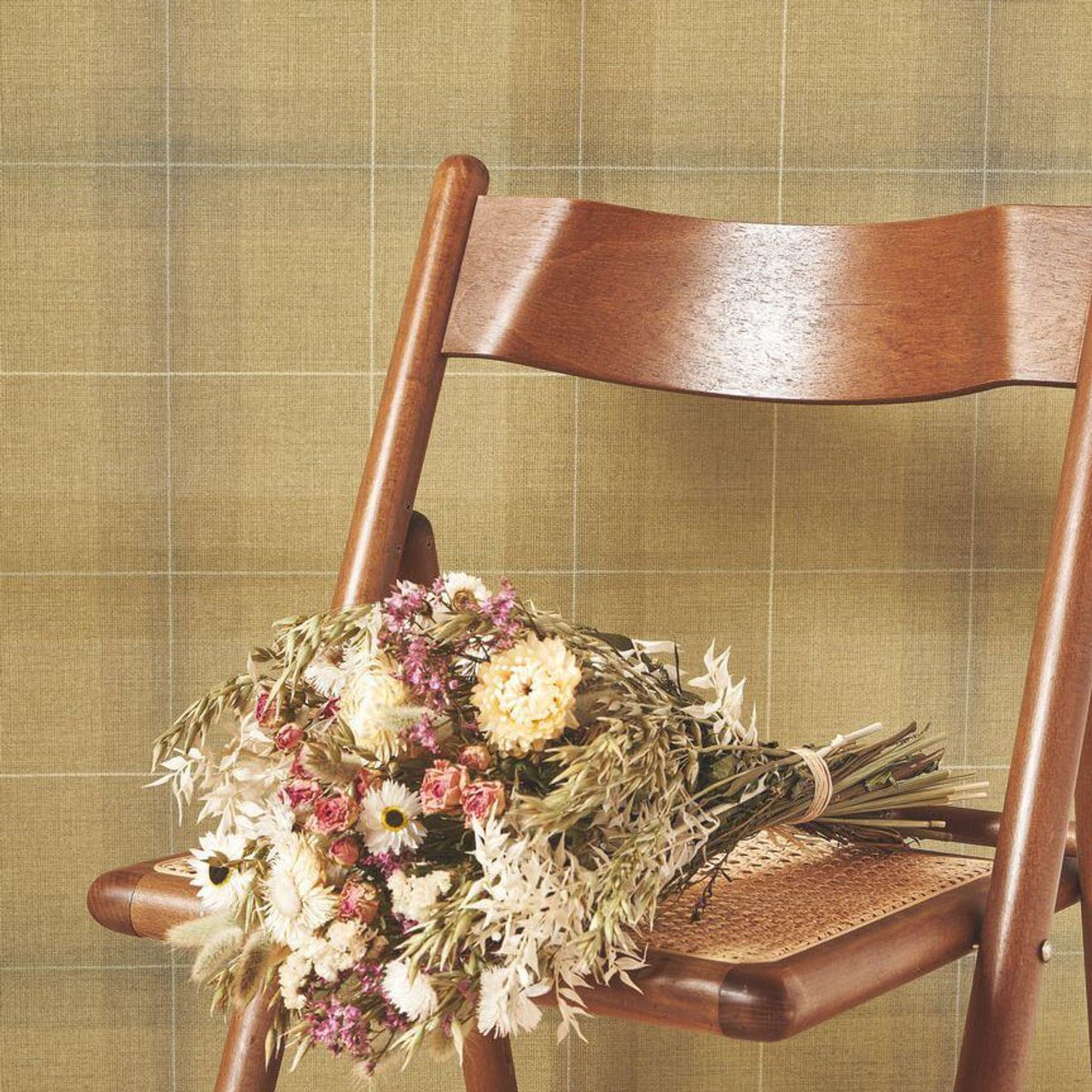 Archie Carnaby Street Wallpaper - Ocre - Casadeco - 200522567 - Premier Wallcovering