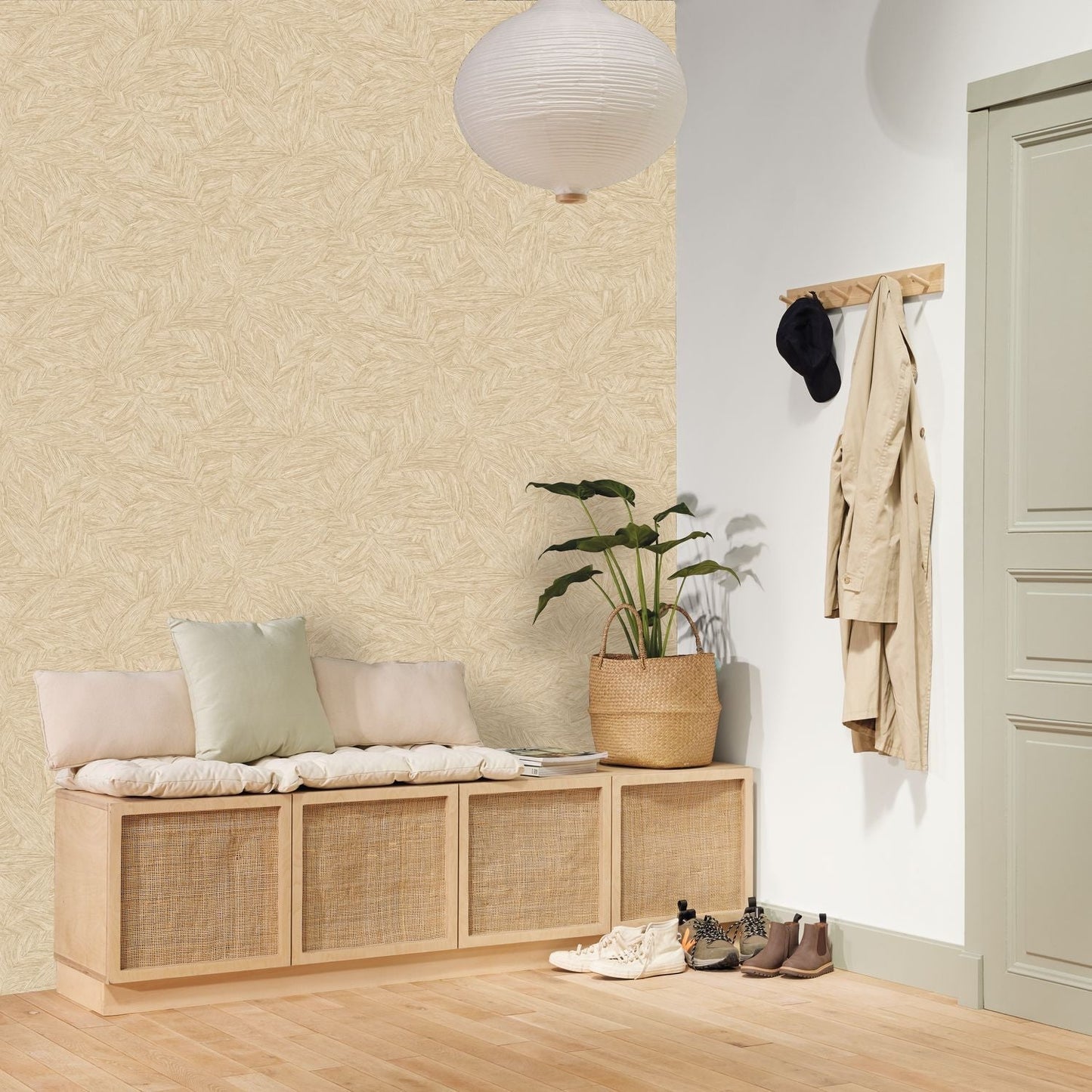 Archipel Wallpaper - Beige - Caselio - 106511010 - Premier Wallcovering