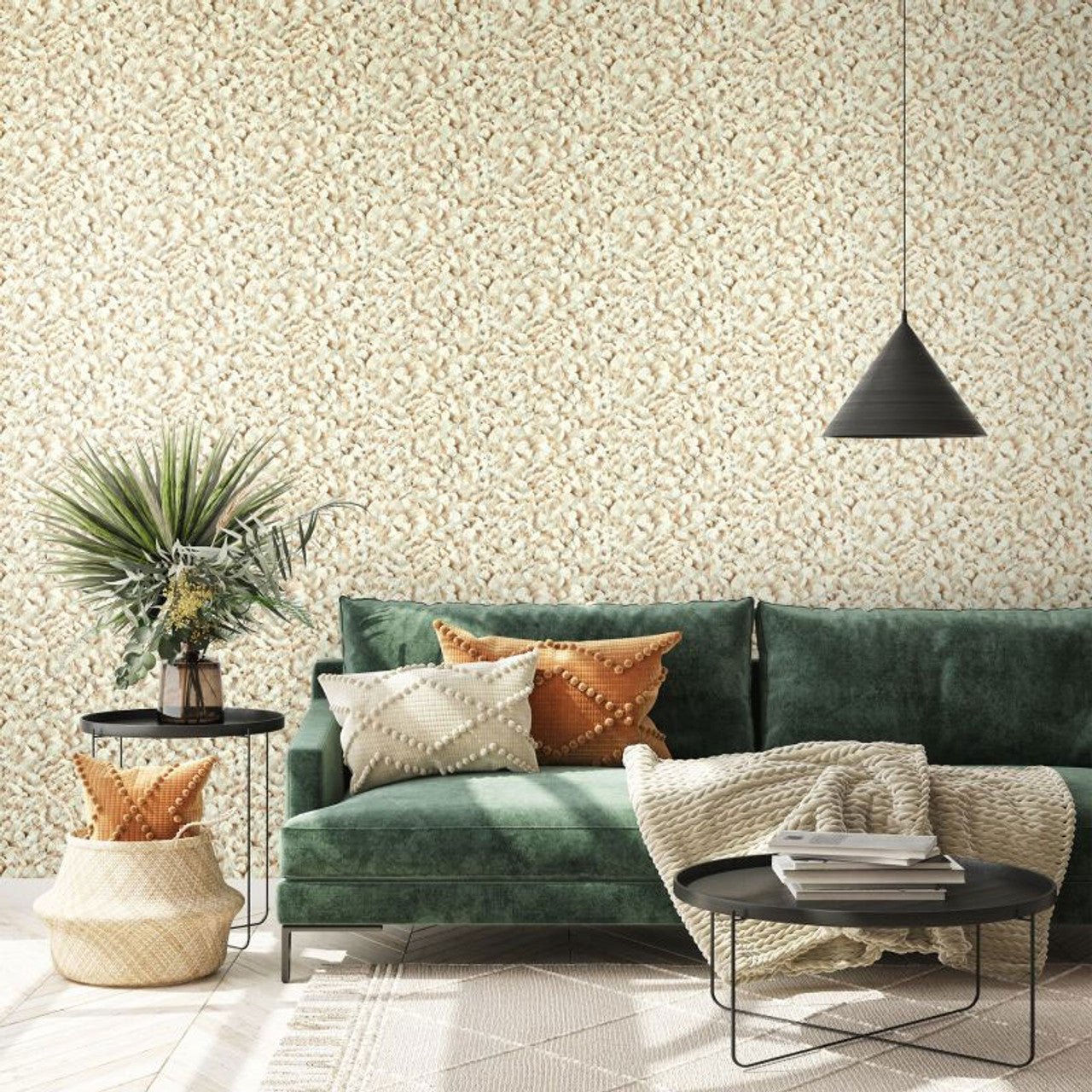 Arco Salt Wallpaper - Sage - Hohenberger - 65304 - Premier Wallcovering