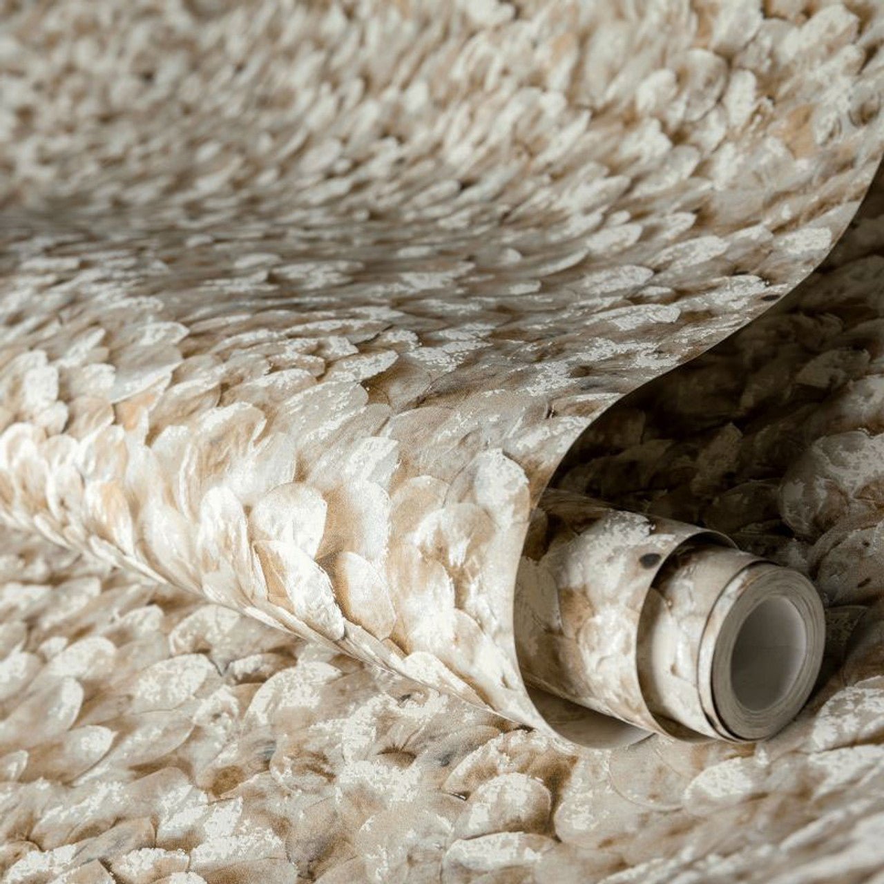 Arco Salt Wallpaper - Nutmeg - Hohenberger - 65308 - Premier Wallcovering