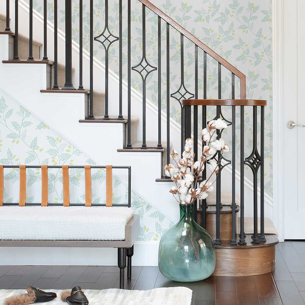 Ardell Wallpaper - Blue / Green - A Street Prints - FD26601 - Premier Wallcovering