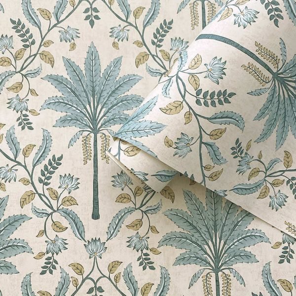 Ariara Wallpaper - Blue - Holden Décor - 91791 - Premier Wallcovering
