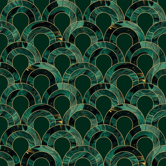 Ariel Wallpaper - Green Marble - Lust Home - LH900492 - Premier Wallcovering