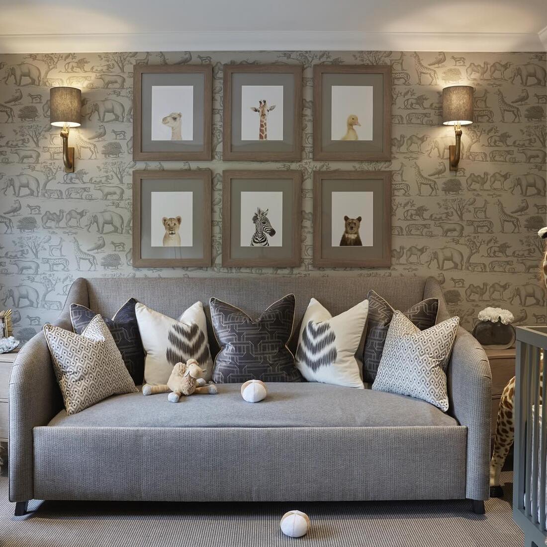 Ark Wallpaper - Parchment - Andrew Martin - MUSARPA - Premier Wallcovering