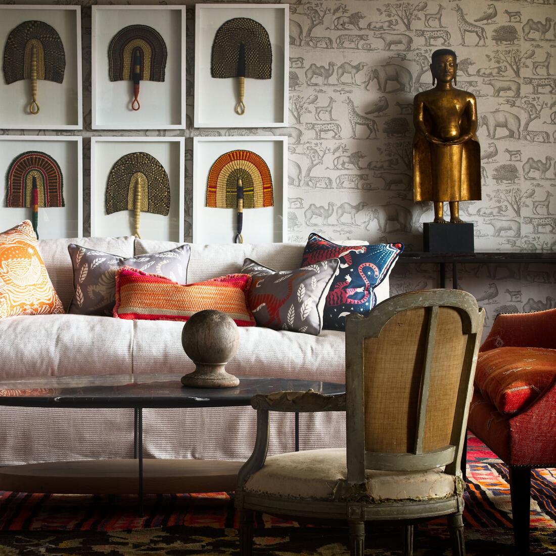 Ark Wallpaper - Cloud - Andrew Martin - MUSARCL - Premier Wallcovering