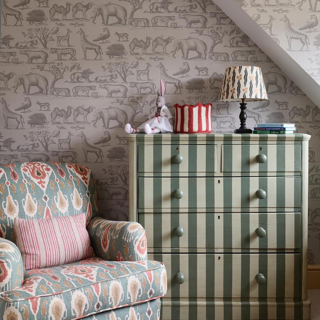 Ark Wallpaper - Cloud - Andrew Martin - MUSARCL - Premier Wallcovering