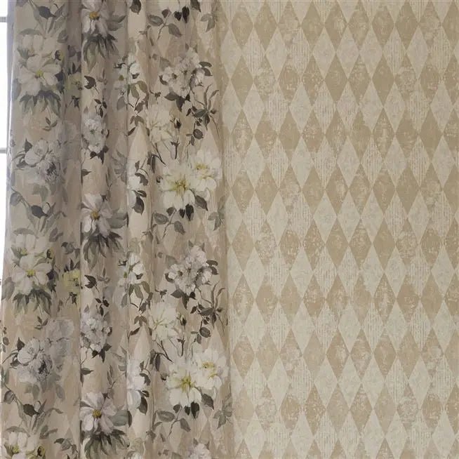 Arlecchino Wallpaper - Linen - PDG1090/03 - Designers Guild - Premier Wallcovering