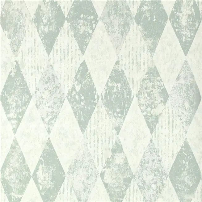 Arlecchino Wallpaper - Eau de Nil - PDG1090/05 - Designers Guild - Premier Wallcovering