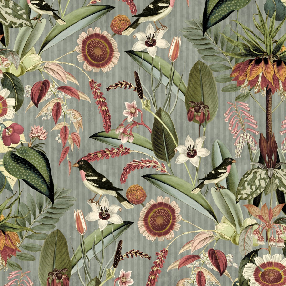 Arlon Wallpaper - Green - Rebel Walls - R17542 - Premier Wallcovering