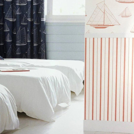 Armada Rivage Wallpaper - Beige - Casadeco - 84021126 - Premier Wallcovering