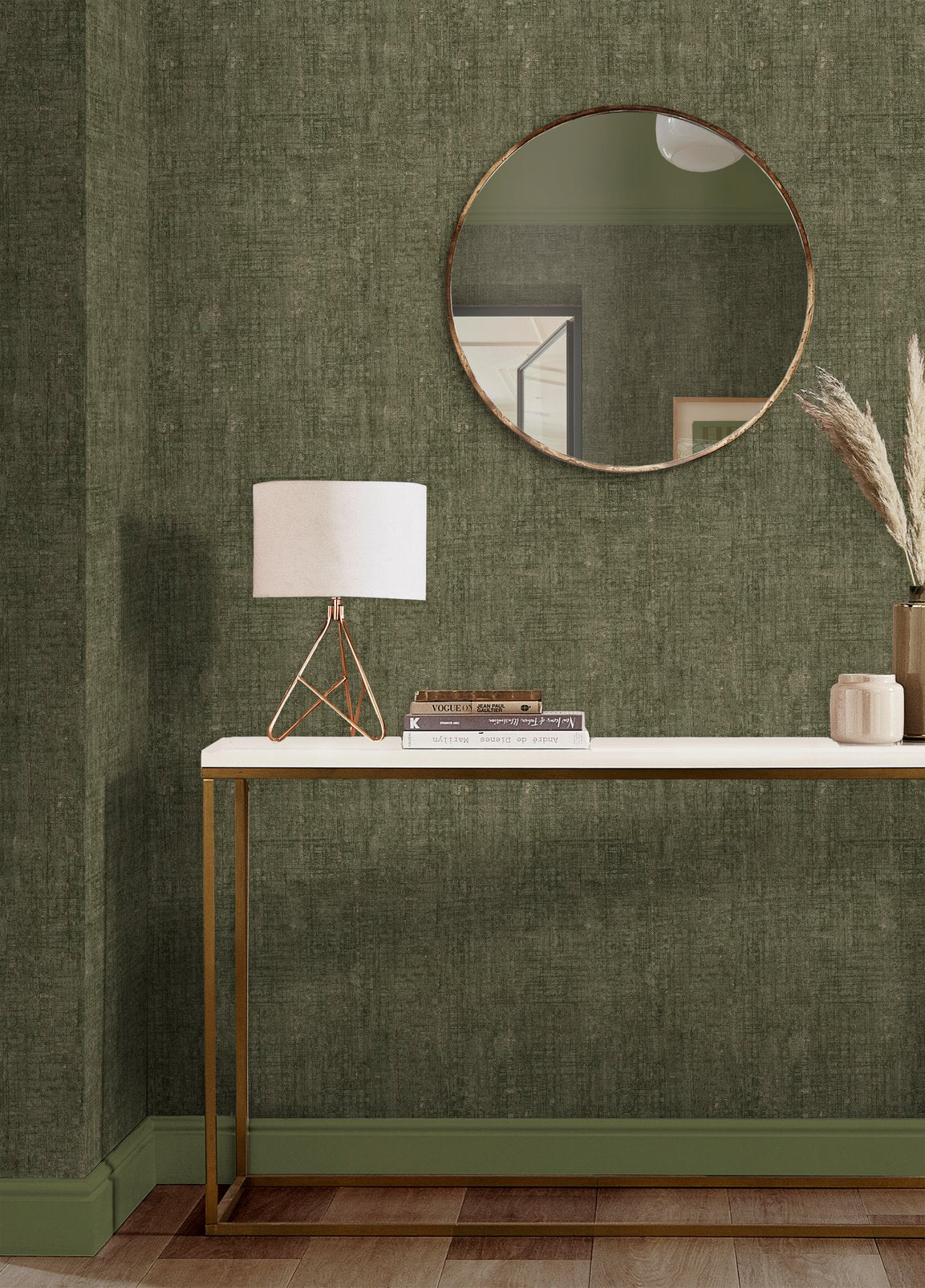 Armando Wallpaper - Emerald - Graham & Brown - 124138 - Premier Wallcovering
