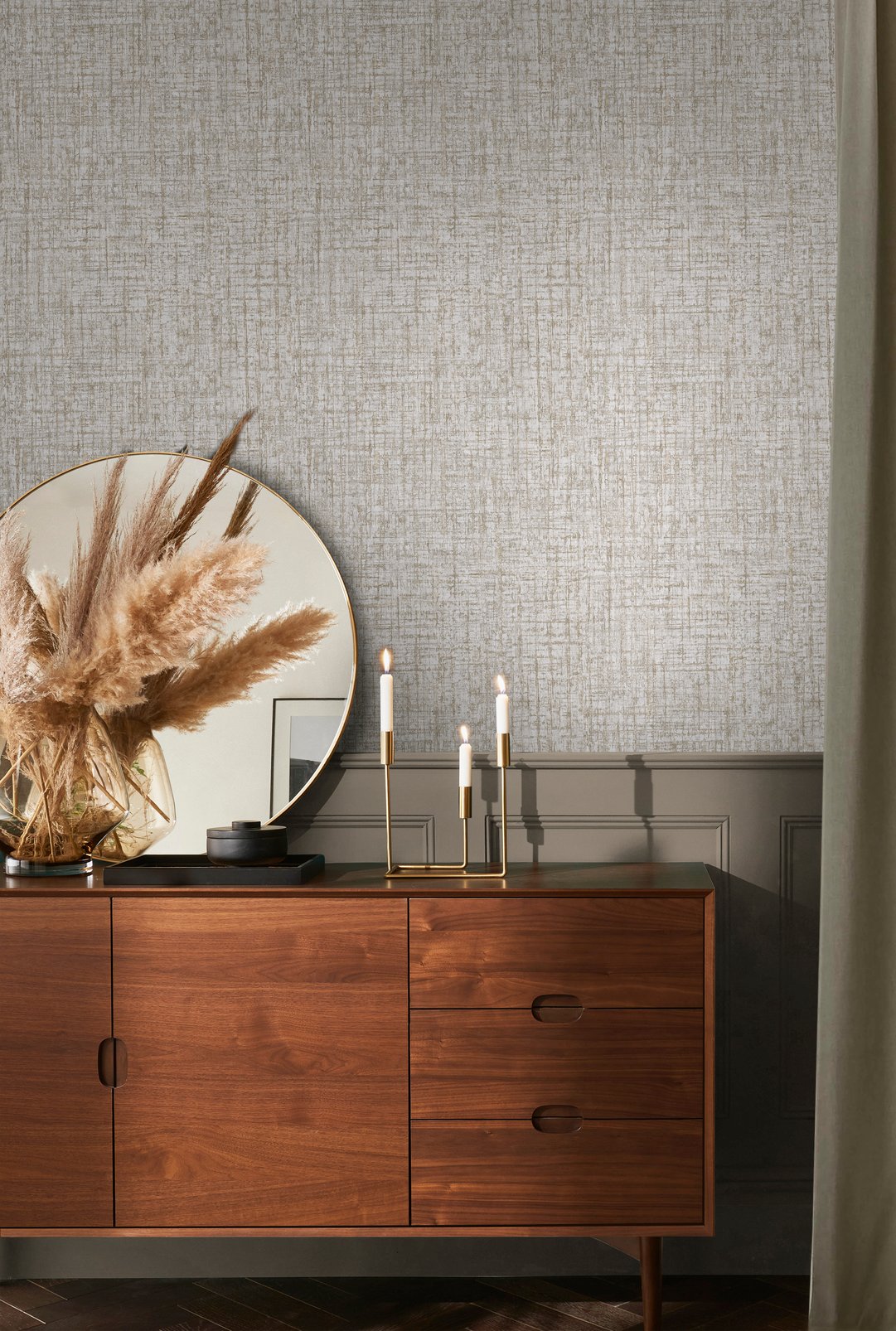 Armando Wallpaper - Neutral - Graham & Brown - 124143 - Premier Wallcovering