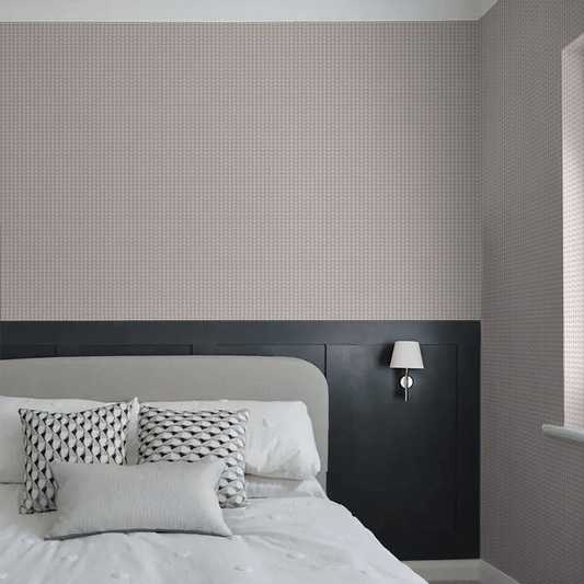 Arne Wallpaper - Pink & Taupe - Boråstapeter - 1782 - Premier Wallcovering