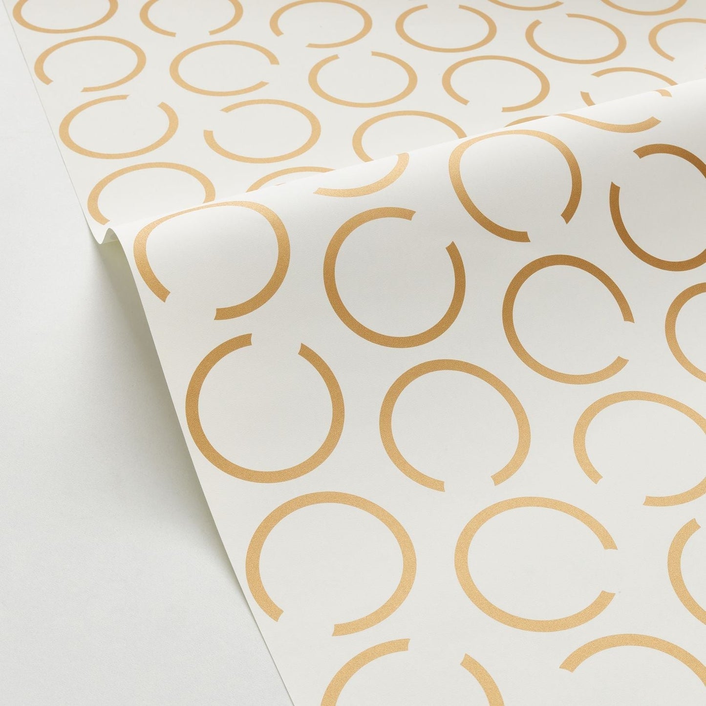 Around The Clock Wallpaper - Blanc - Caselio - 102900020 - Premier Wallcovering