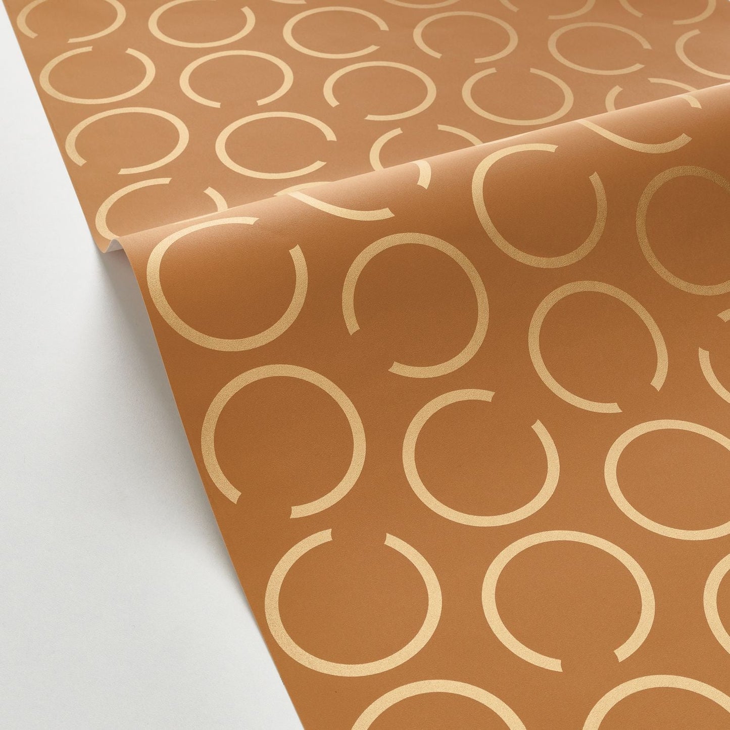 Around The Clock Wallpaper - Camel - Caselio - 102902024 - Premier Wallcovering