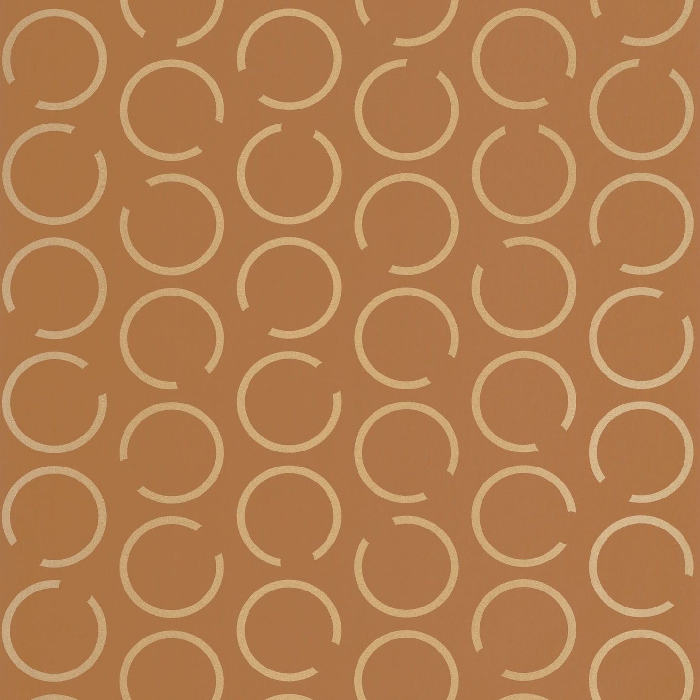 Around The Clock Wallpaper - Camel - Caselio - 102902024 - Premier Wallcovering