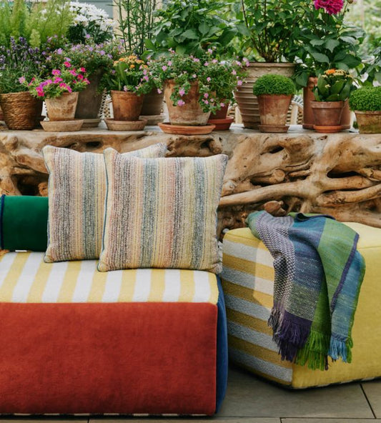 Arta Outdoor Fabric - Latte - Christopher Farr Cloth - CFF230 - 01 - Premier Wallcovering