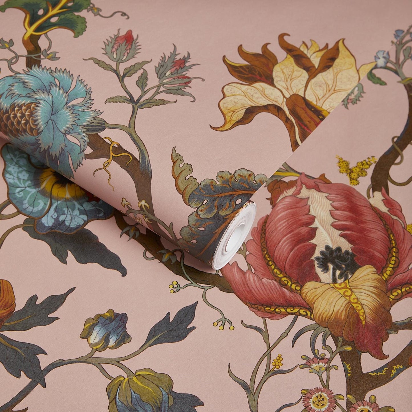 Artemis Climbing Walls Wallpaper - Blush - House of Hackney - 1 - WA - ART - DI - BLS - PBL - Premier Wallcovering