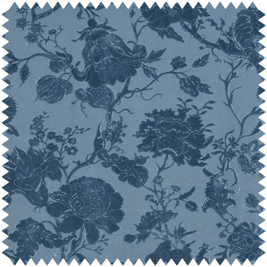 Artemis Cut Fabric - Cerulean - House of Hackney - 1-FA-ART-VE-TEA-XXX-XXX - Premier Wallcovering