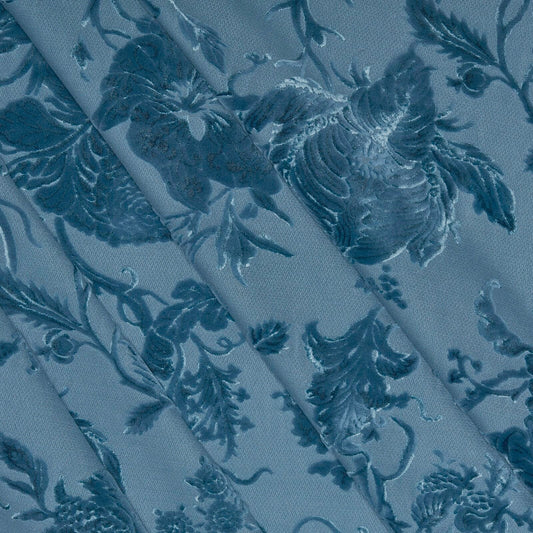 Artemis Cut Fabric - Cerulean - House of Hackney - 1-FA-ART-VE-TEA-XXX-XXX - Premier Wallcovering