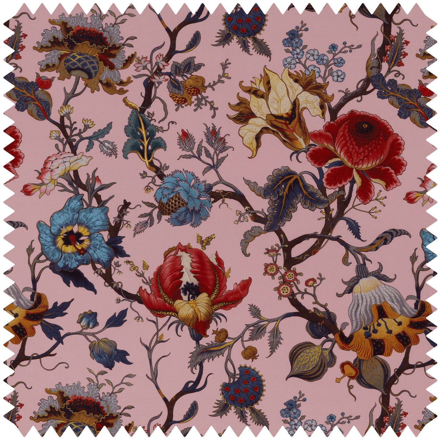 Artemis Recycled Performance Fabric - Blush - House of Hackney - 1-FA-ART-RP-BLS-XXX-XXX - Premier Wallcovering