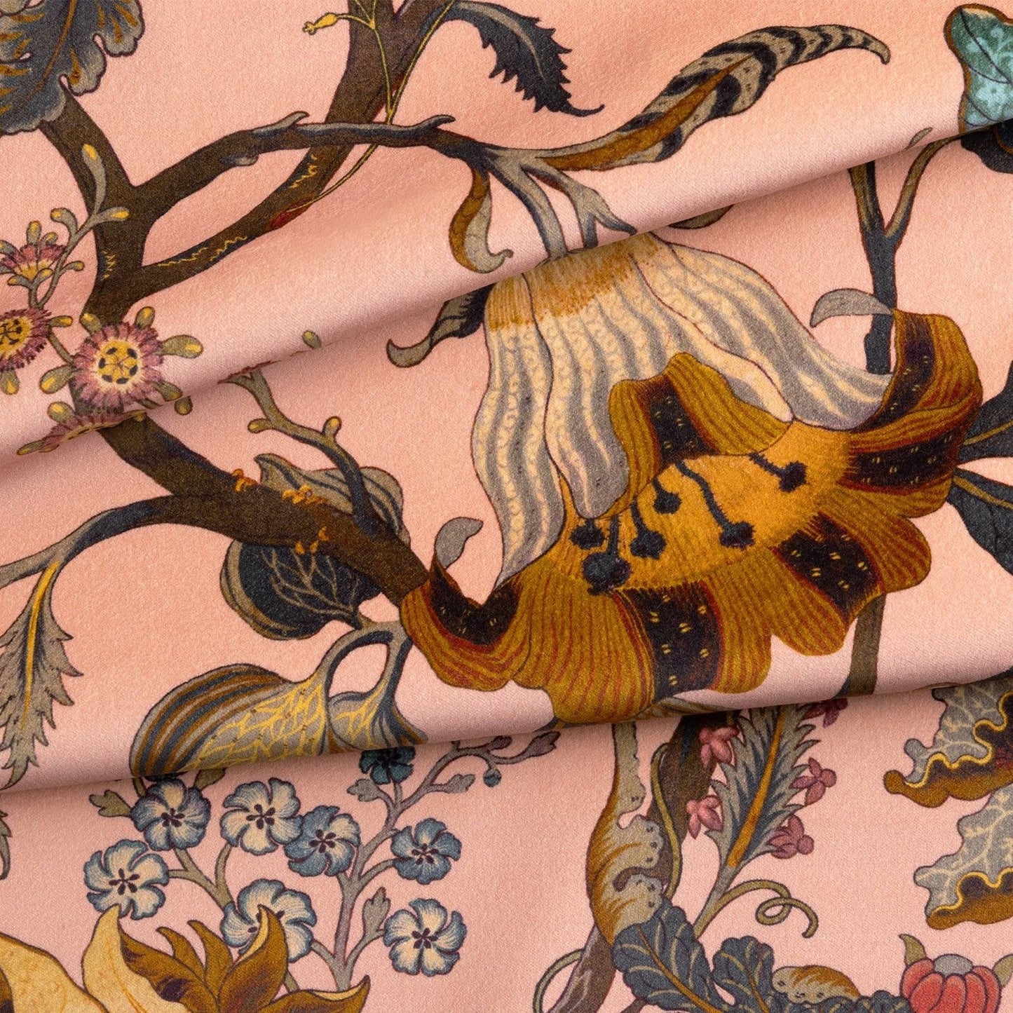 Artemis Velvet Fabric  -  Blush - House of Hackney - 1-FA-ART-VE-BLS-XXX-XXX - Premier Wallcovering