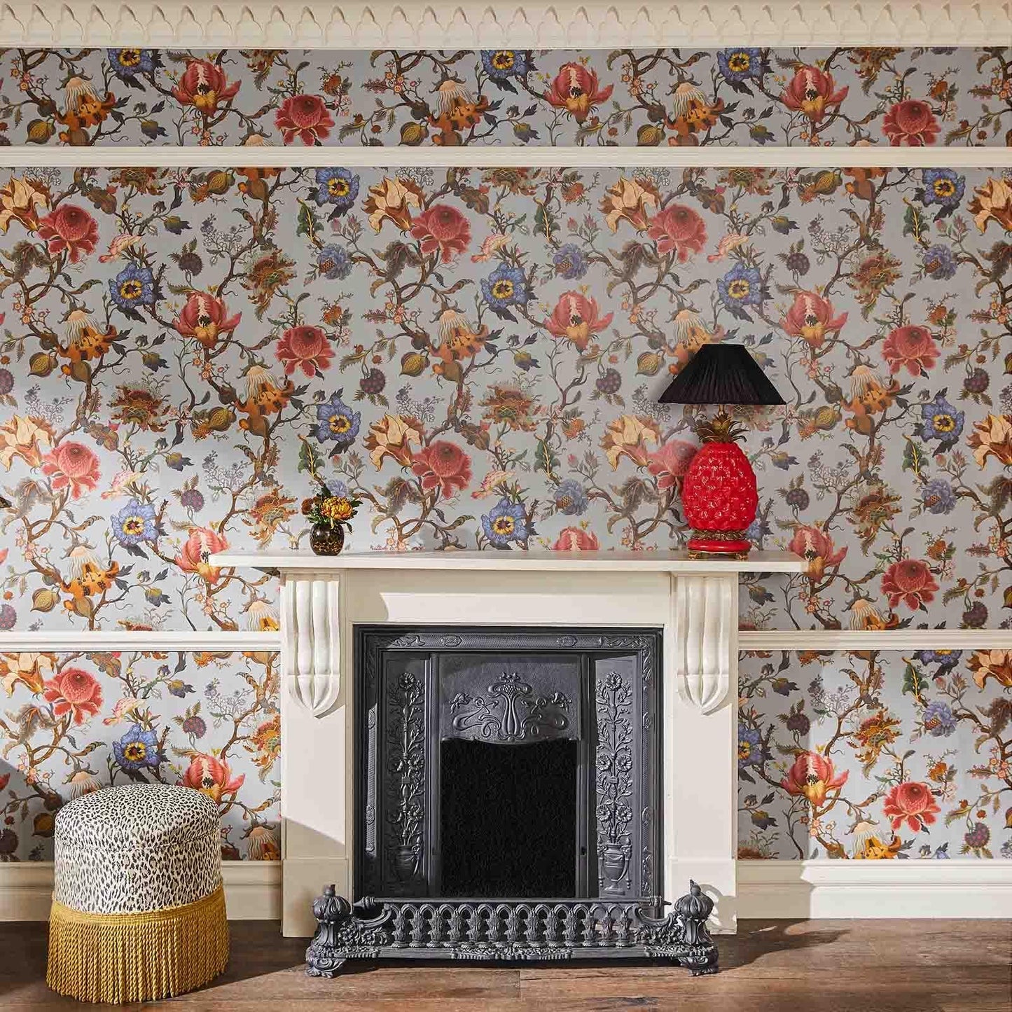 Artemis Wallpaper - Dove - Grey - House of Hackney - 1 - WA - ART - DI - GRY - XXX - Premier Wallcovering