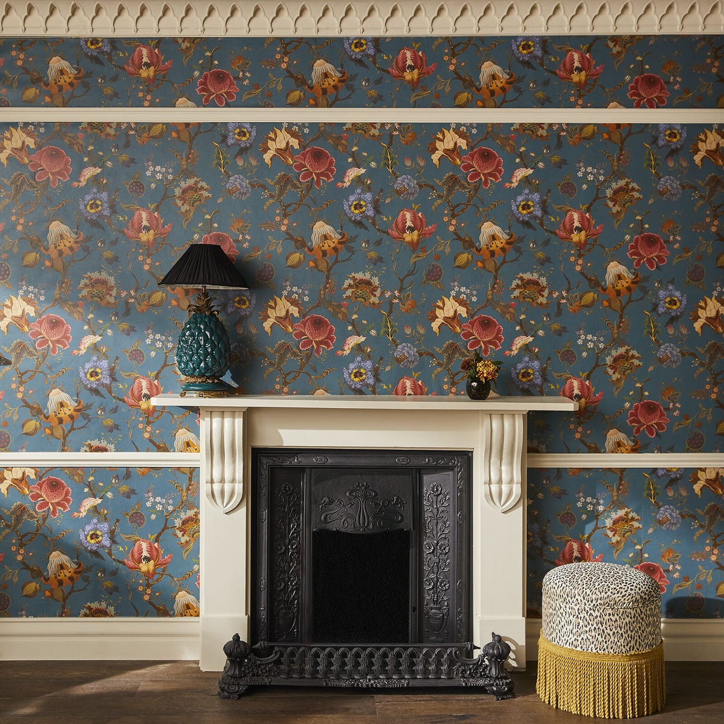 Artemis Wallpaper - Petrol - House of Hackney - 1 - WA - ART - DI - PET - XXX - Premier Wallcovering