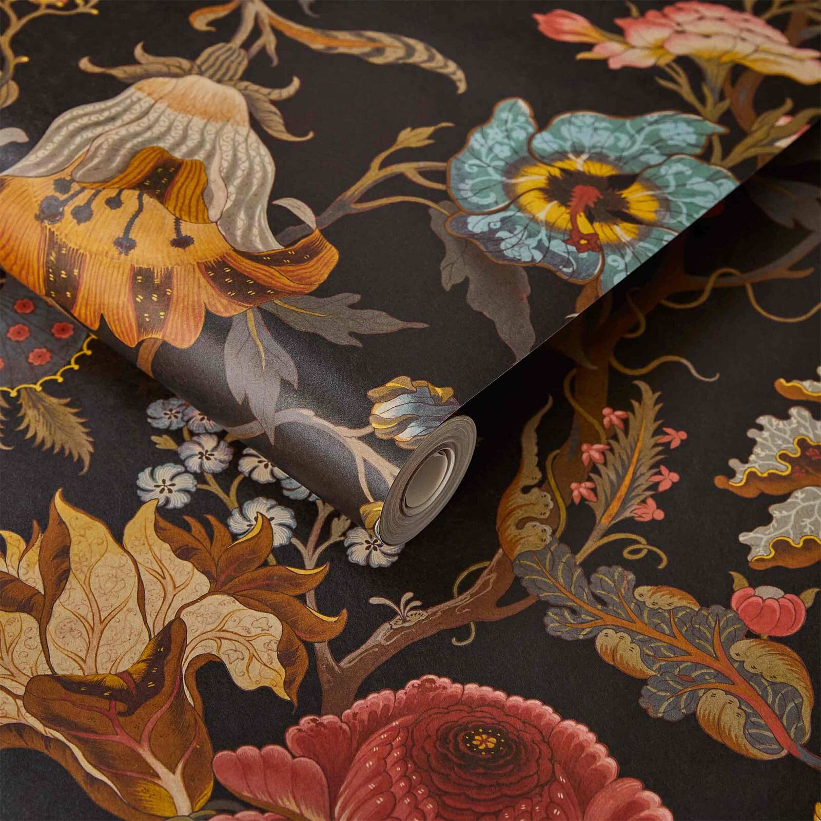 Artemis Wallpaper - Black - House of Hackney - 1 - WA - ART - DI - BLK - XXX - Premier Wallcovering